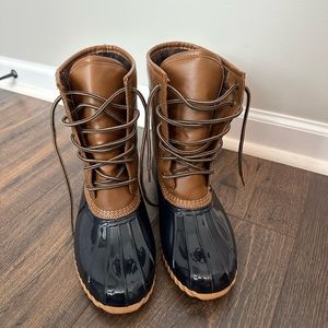 Totes Women’s Ariel Tan Classic Rubber Duck Boots (Size 8)